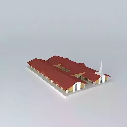 LDS, Centro de Reunion Mormon, Capilla Aragon, Mexico D.f.,