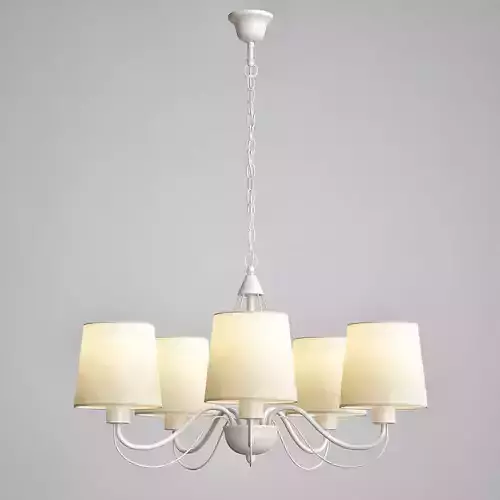 ORLEAN chandelier with four shades