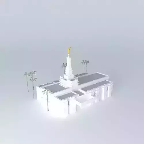 LDS Temple Hermosillo Sonora MexicoTemplo Mormon  (BEFORE)