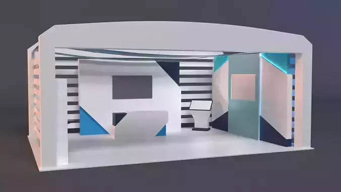 Stand 02 3D model