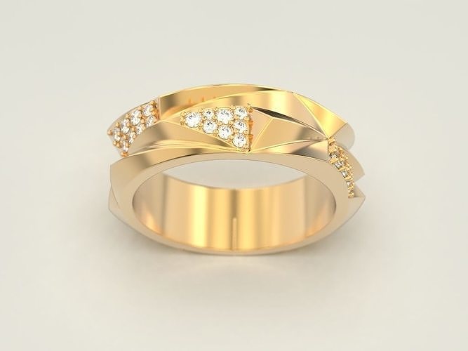 Ring face Free 3D print model