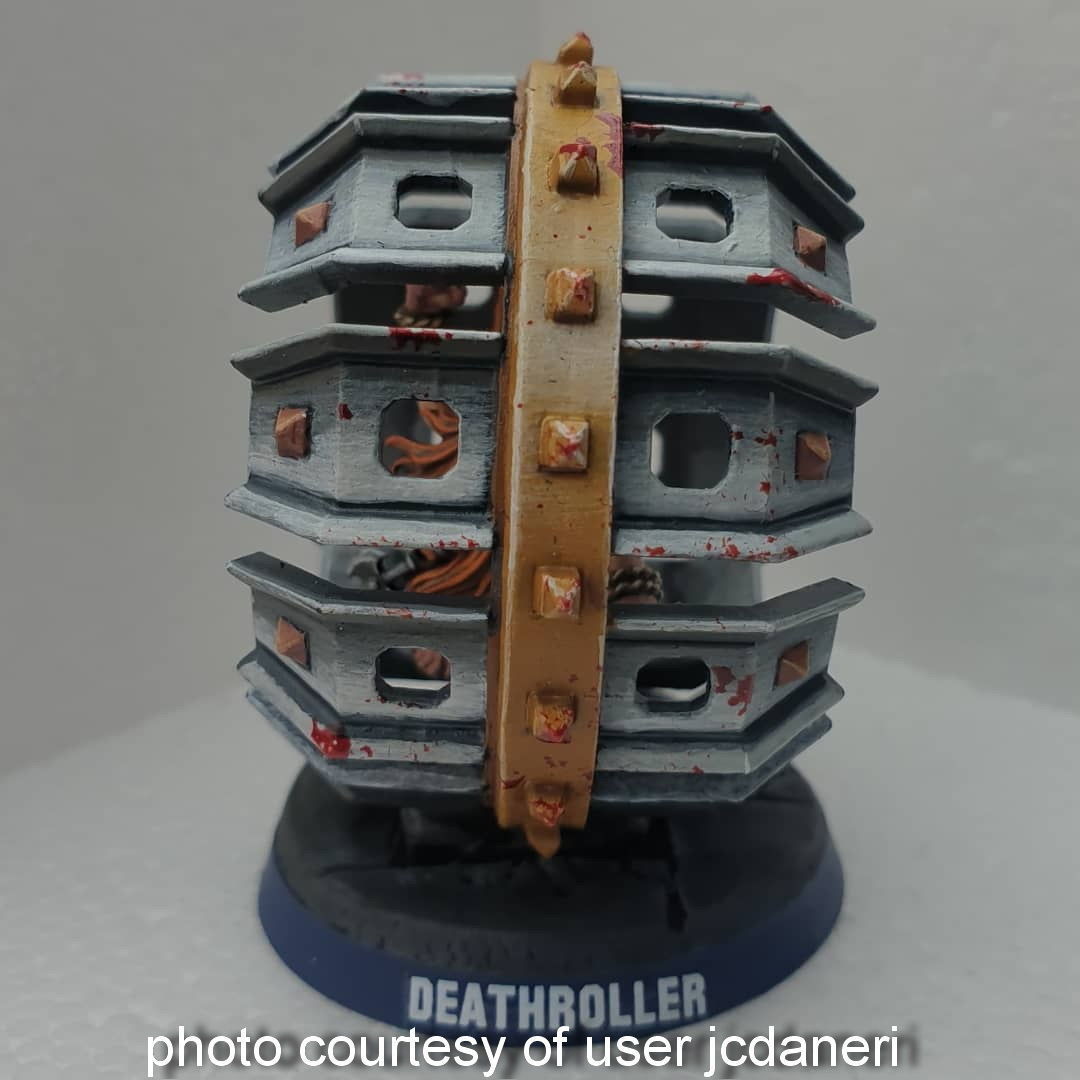 Dwarf hamster wheel of death - Fantasy Football 3D print model_4