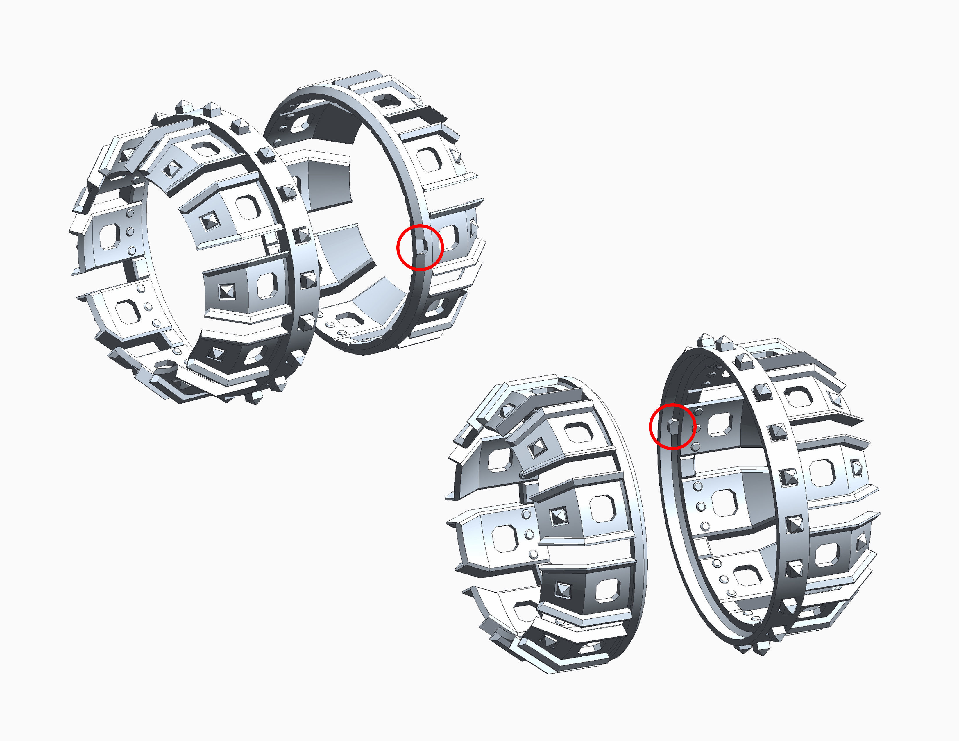 Dwarf hamster wheel of death - Fantasy Football 3D print model_1