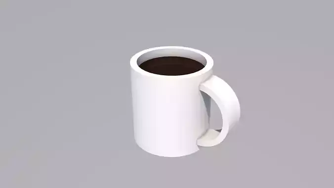 Cup 3D coffee mug
