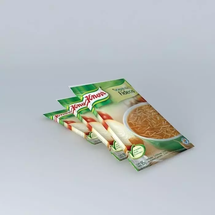 Knoor Instant Soup Free 3D model_0