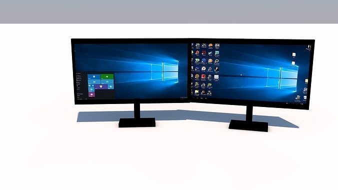 Monitor  Screen Display 3D model