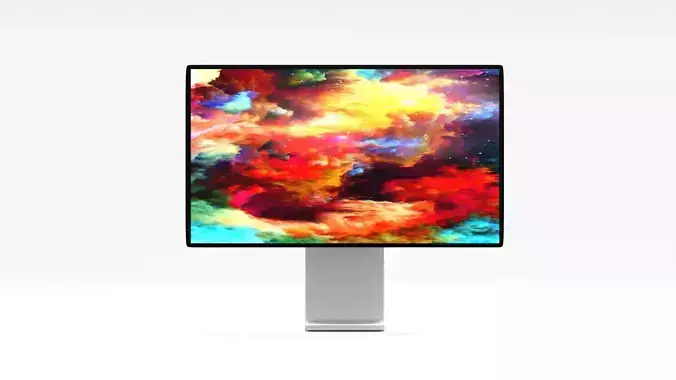 apple Pro Display XDR display middlepoly 3D model