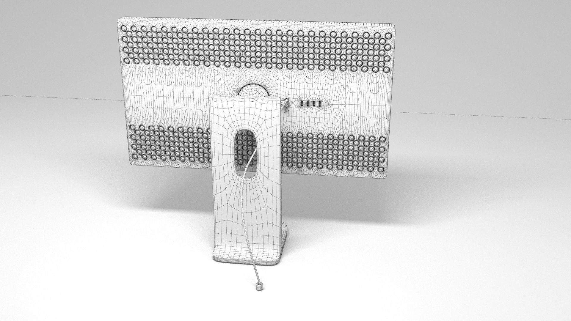 apple Pro Display XDR display middlepoly 3D model_5