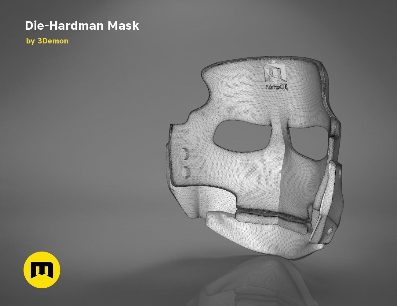 Die-Hardman mask - Death Stranding 3D print model_21