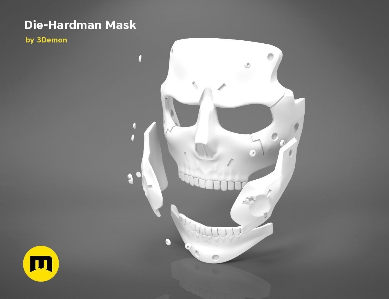 Die-Hardman mask - Death Stranding 3D print model_13