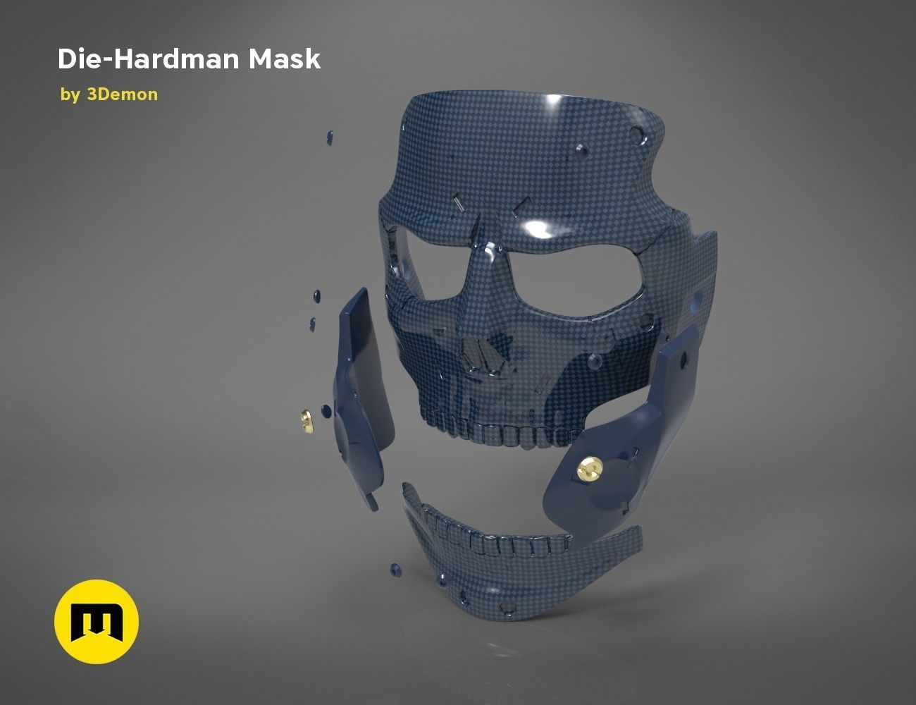 Die-Hardman mask - Death Stranding 3D print model_12