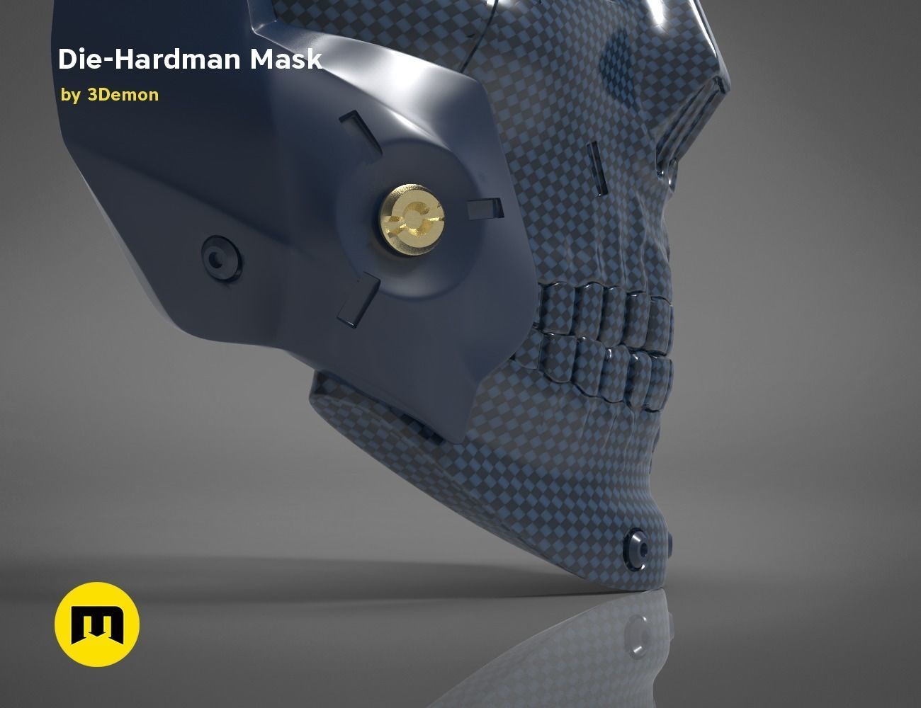 Die-Hardman mask - Death Stranding 3D print model_5