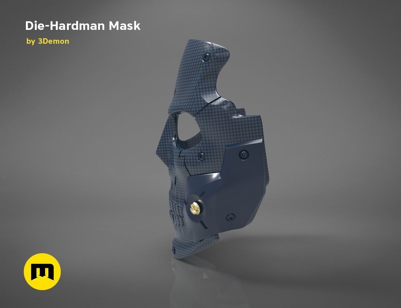 Die-Hardman mask - Death Stranding 3D print model_22