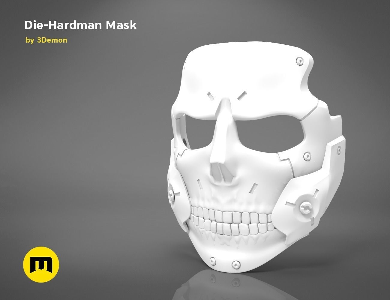 Die-Hardman mask - Death Stranding 3D print model_18