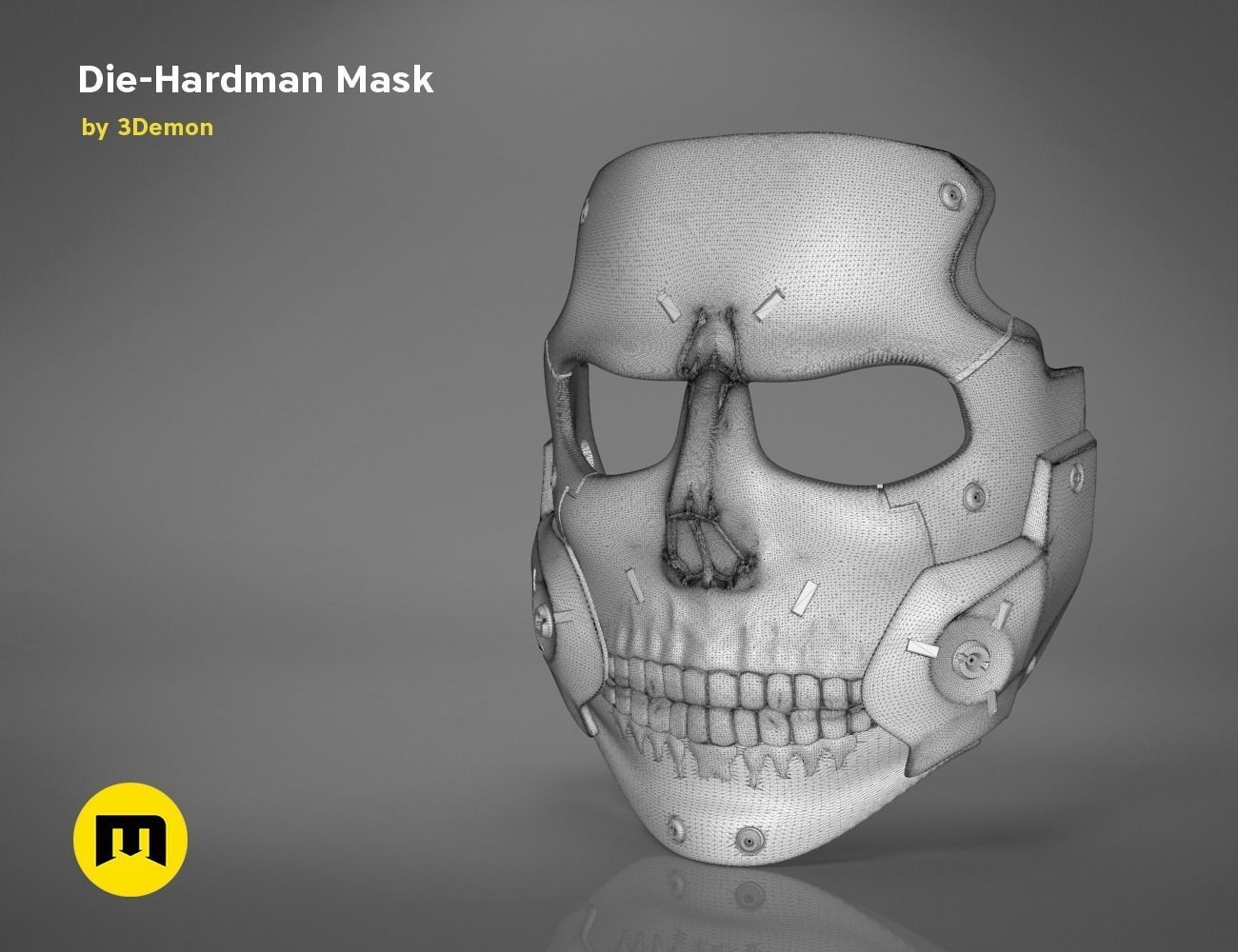 Die-Hardman mask - Death Stranding 3D print model_19