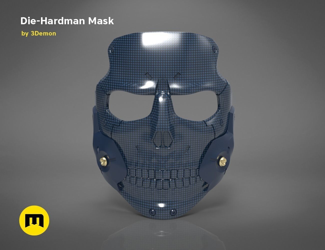 Die-Hardman mask - Death Stranding 3D print model_3