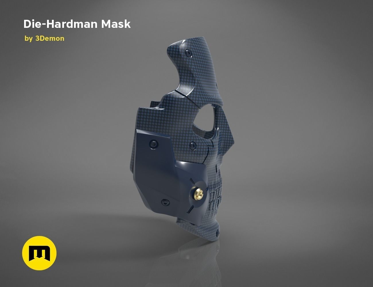 Die-Hardman mask - Death Stranding 3D print model_10