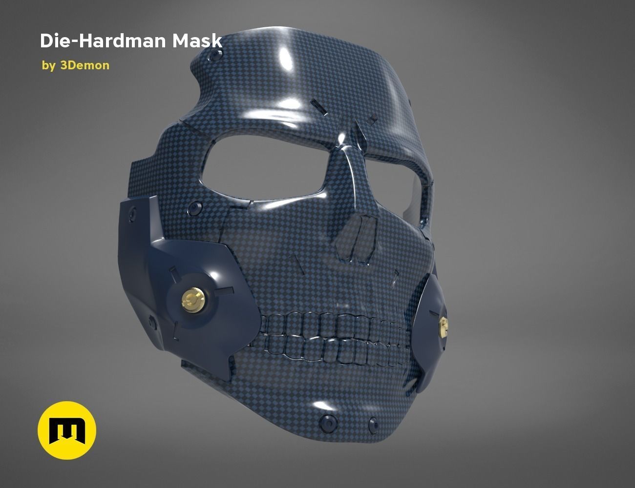 Die-Hardman mask - Death Stranding 3D print model_11