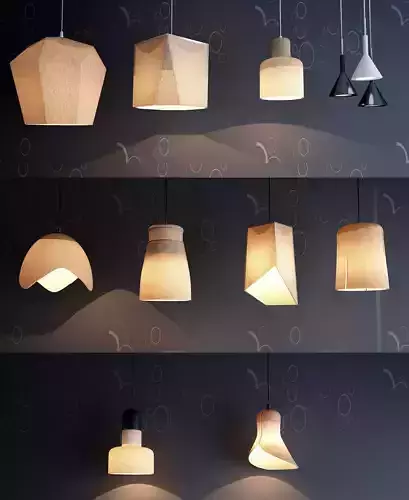 FURNITURE LIGHT 10 MODEL 3D model