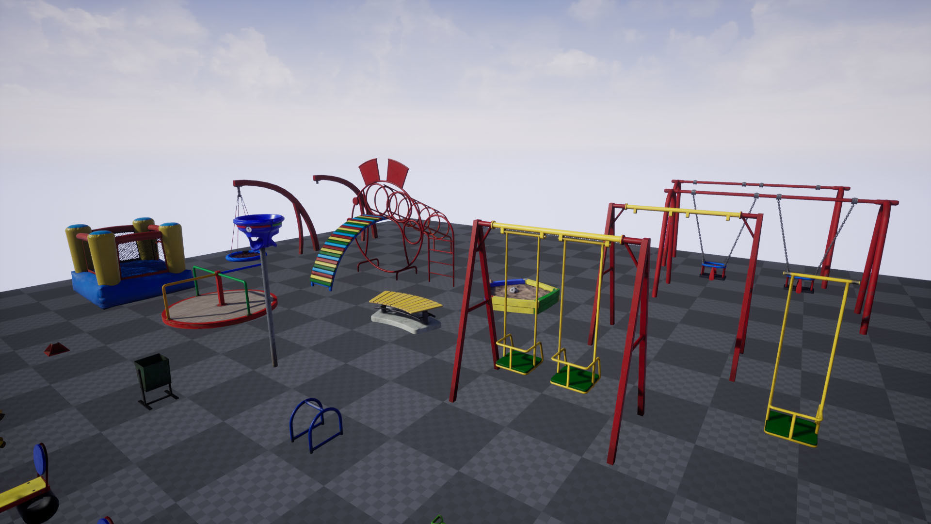 Playground Pack 1 3D Model Collection_40