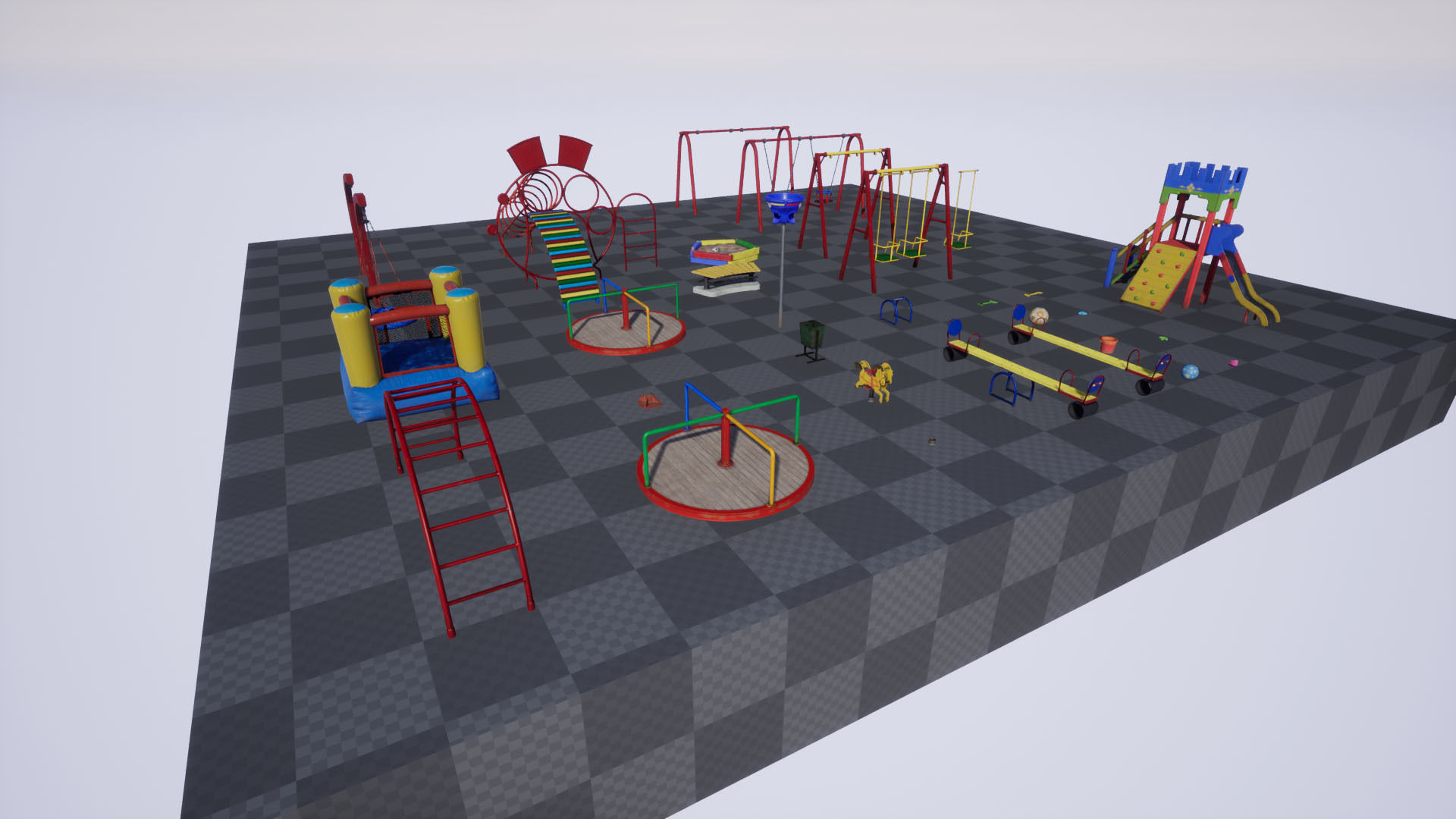 Playground Pack 1 3D Model Collection_35