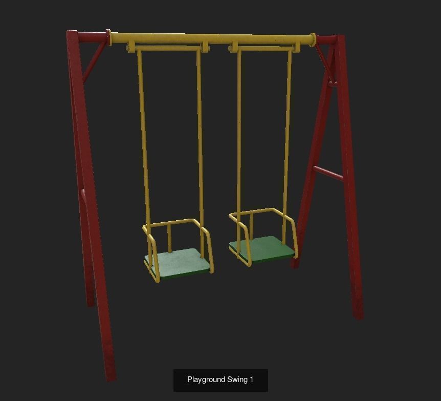 Playground Pack 1 3D Model Collection_30