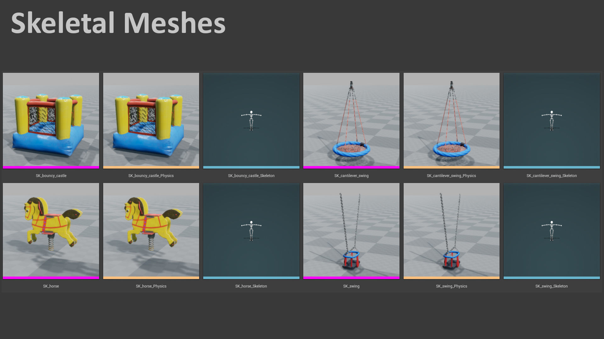Playground Pack 1 3D Model Collection_41