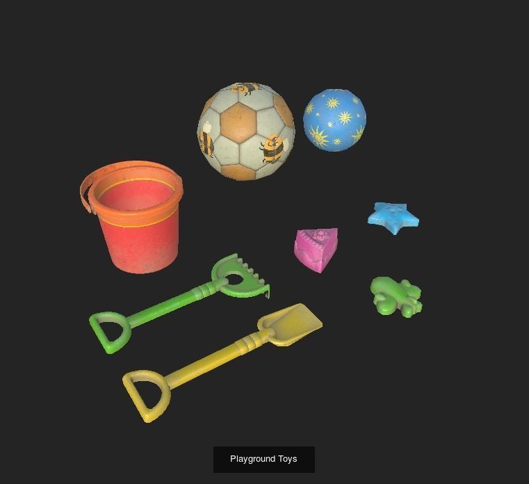 Playground Pack 1 3D Model Collection_26