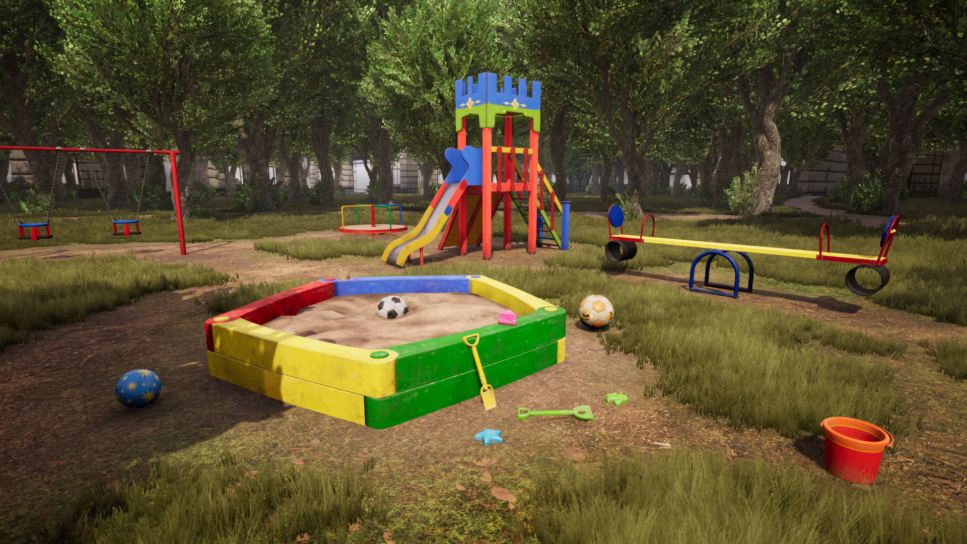 Playground Pack 1 3D Model Collection_33