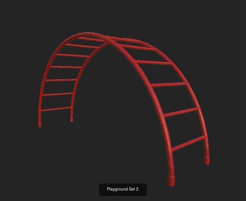 Playground Pack 1 3D Model Collection_36