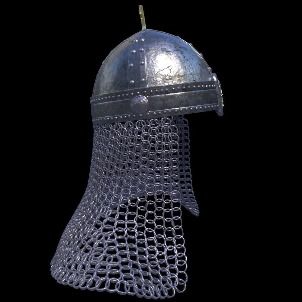 Warrior Helmet 3D print model_3