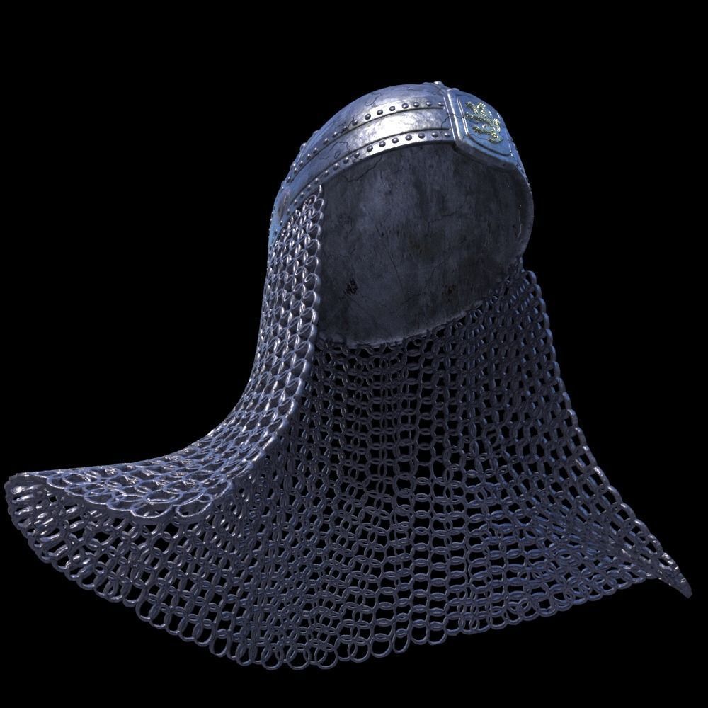 Warrior Helmet 3D print model_6