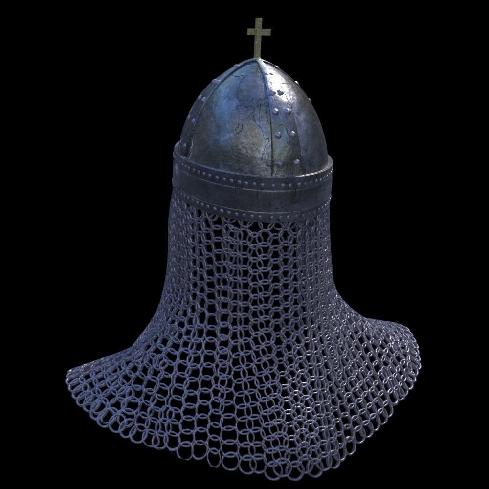Warrior Helmet 3D print model_5