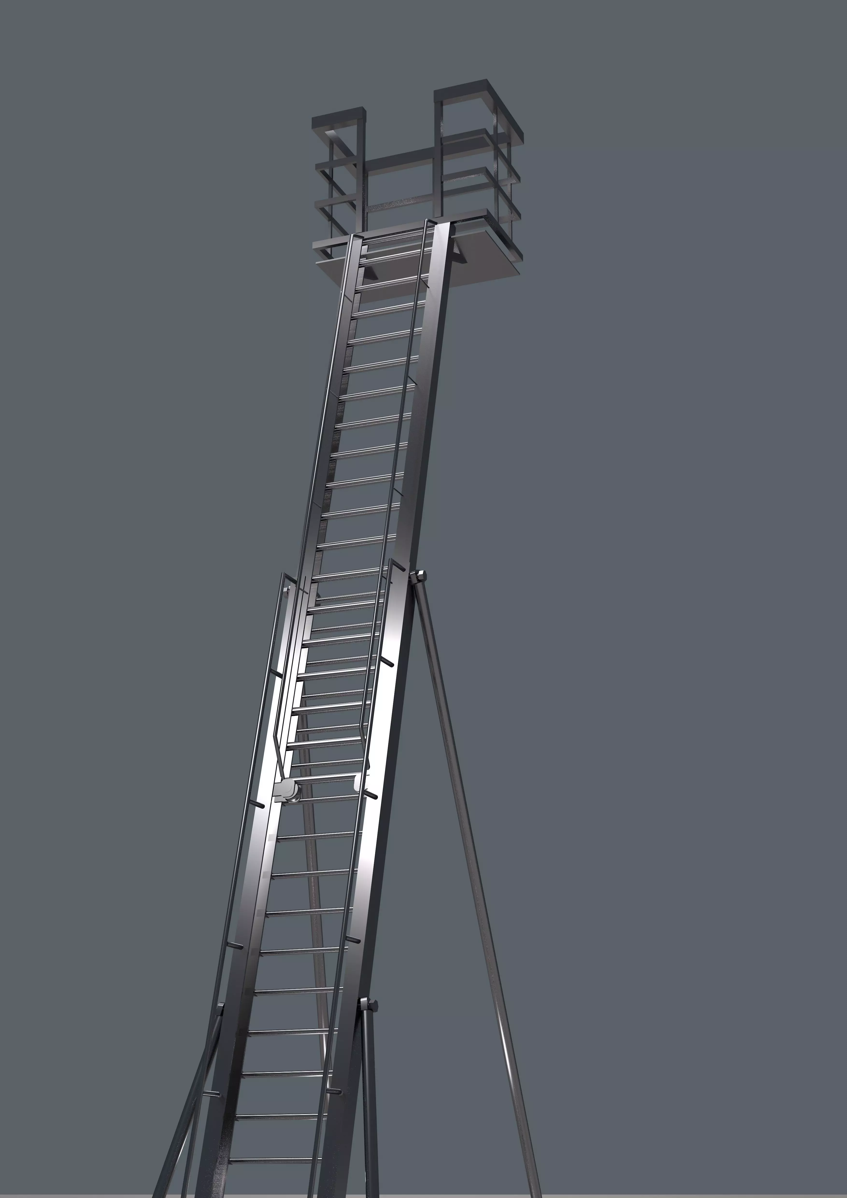 Air Craft Lauder 3D model