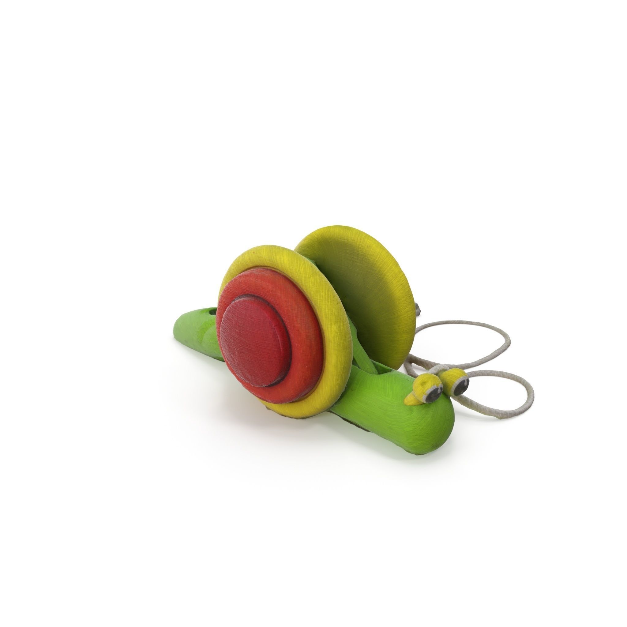 Wooden Toy 02 - Medium and High Poly Version 3D model_13