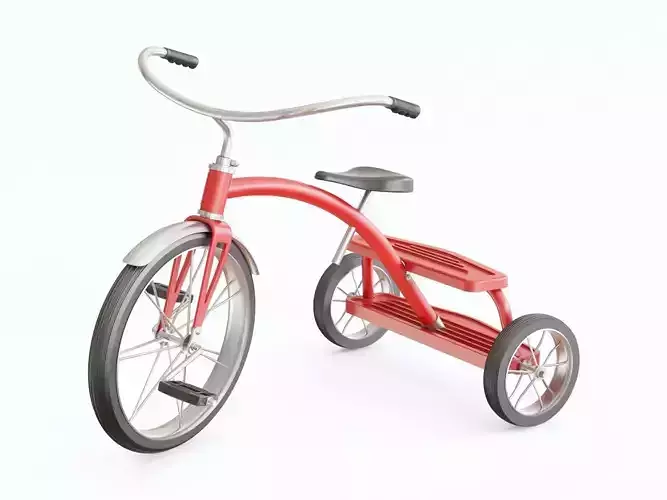 Tricycle 02 3D model