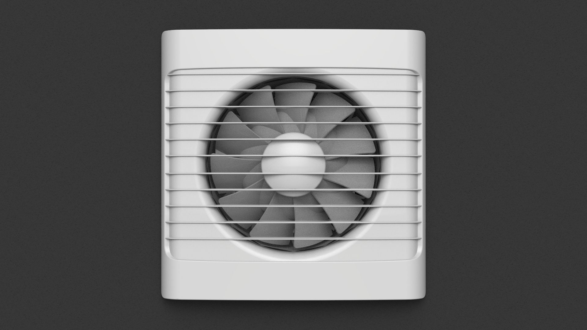 Room Interior Fan 4 3D model_1