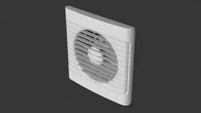 Room Interior Fan 4 3D model