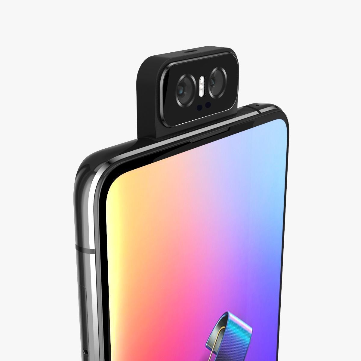 Asus Zenfone 6 ZS630KL All Color 3D model_3