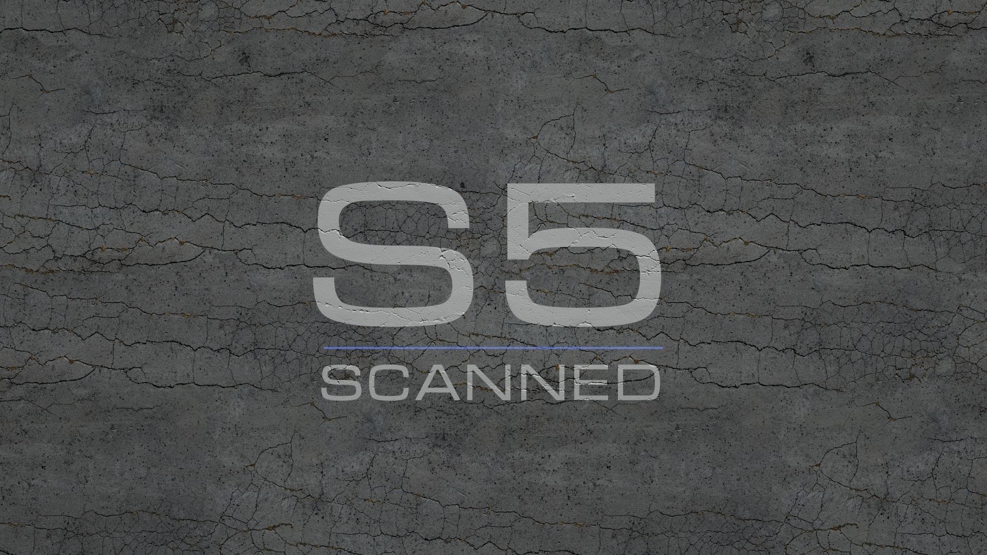 Cracked asphalt scan 45 tile Low-poly 3D model_4