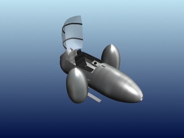 The shuttle 3D model_2