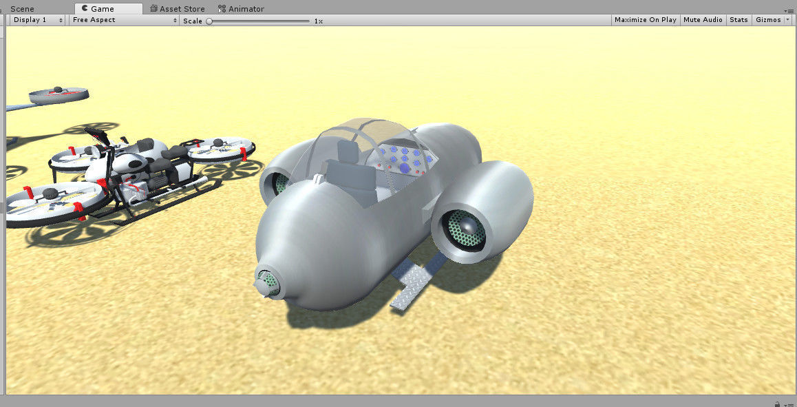 The shuttle 3D model_8