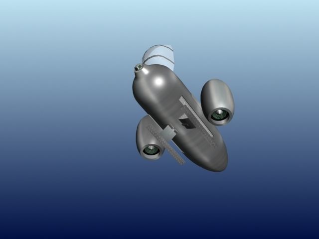 The shuttle 3D model_3