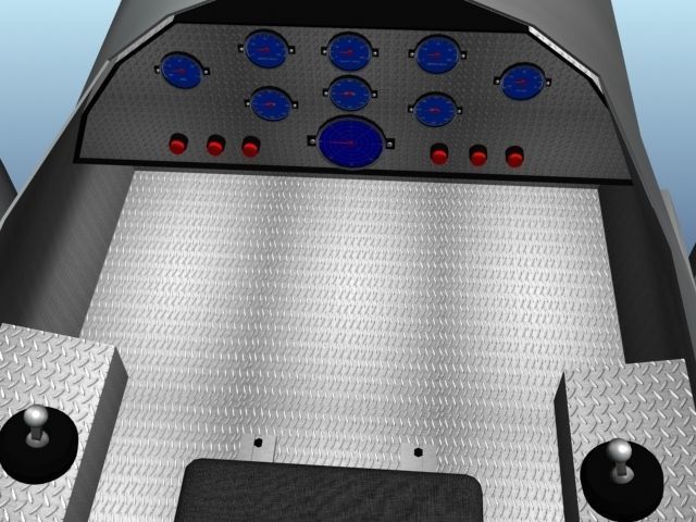 The shuttle 3D model_4