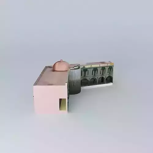 CENTER CITY, Tlachichuca, PUEBLA, MEXICO. Free 3D model