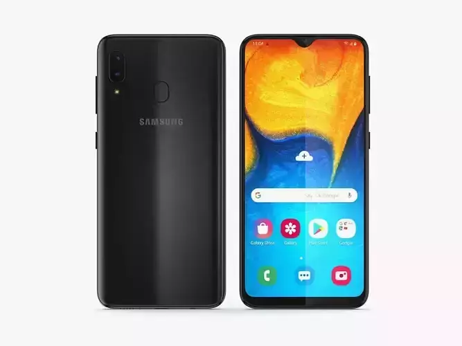 Samsung Galaxy A20  3D model