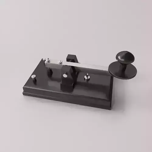 Telegraph Key 3D model