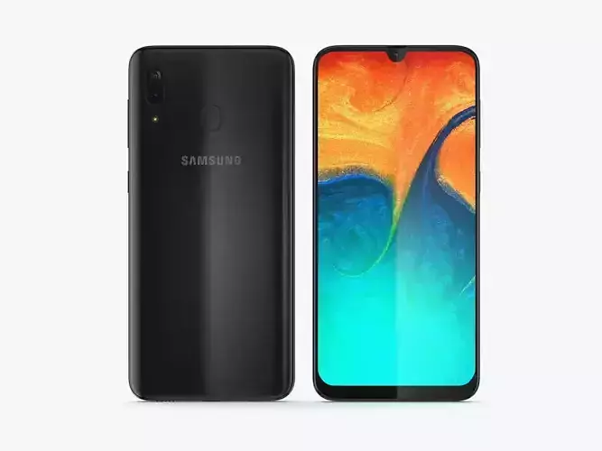 Samsung Galaxy A30 3D model