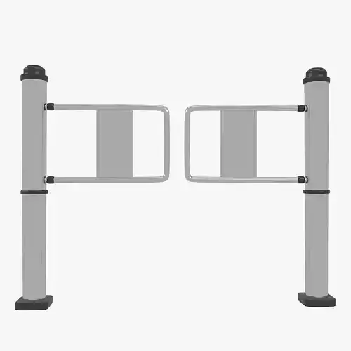 Barriers 4 pair of metal gates