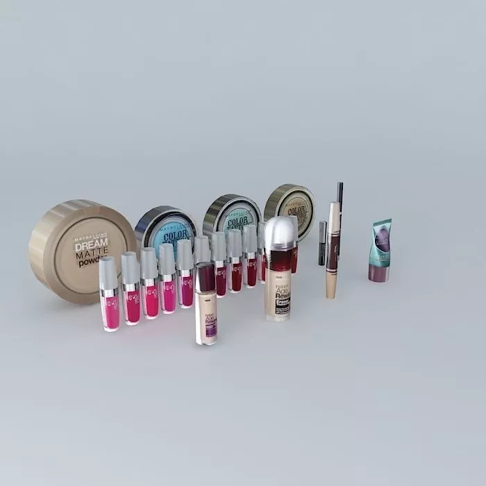 Cosmetics MAYBELLINE Free 3D model